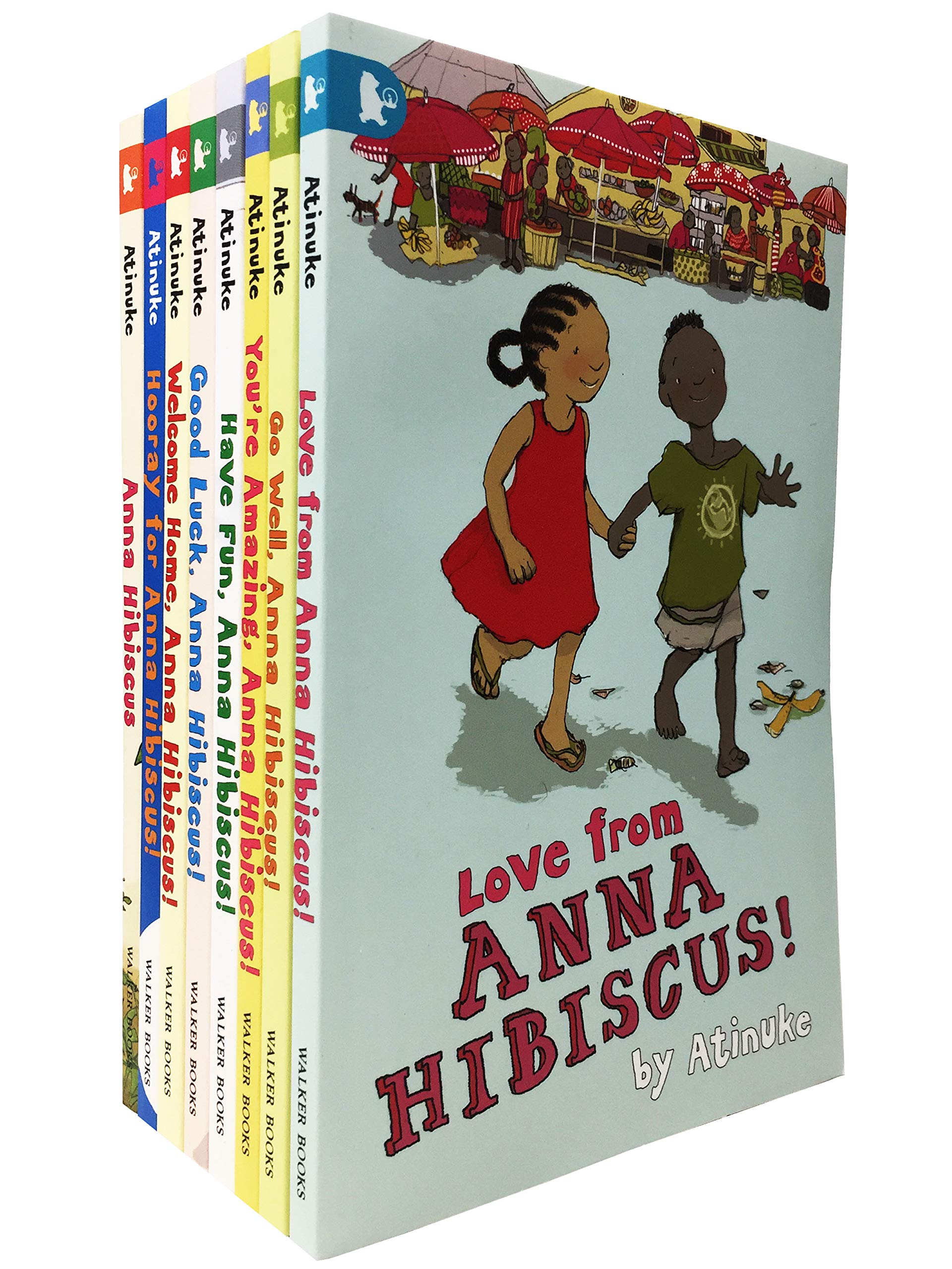 Anna Hibiscus Series 8 Books Collection Set by Atinuke - Anna Hibiscus, Hooray for, Welcome Home, Good Luck, Have Fun, You are Amazing, Go Well Non-fiction