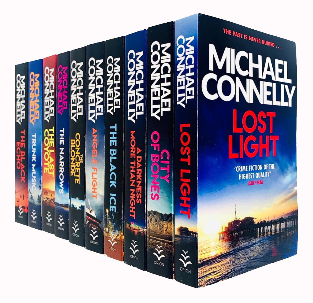Michael Connelly Harry Bosch Series 10 Books Collection Set Contemporary literature