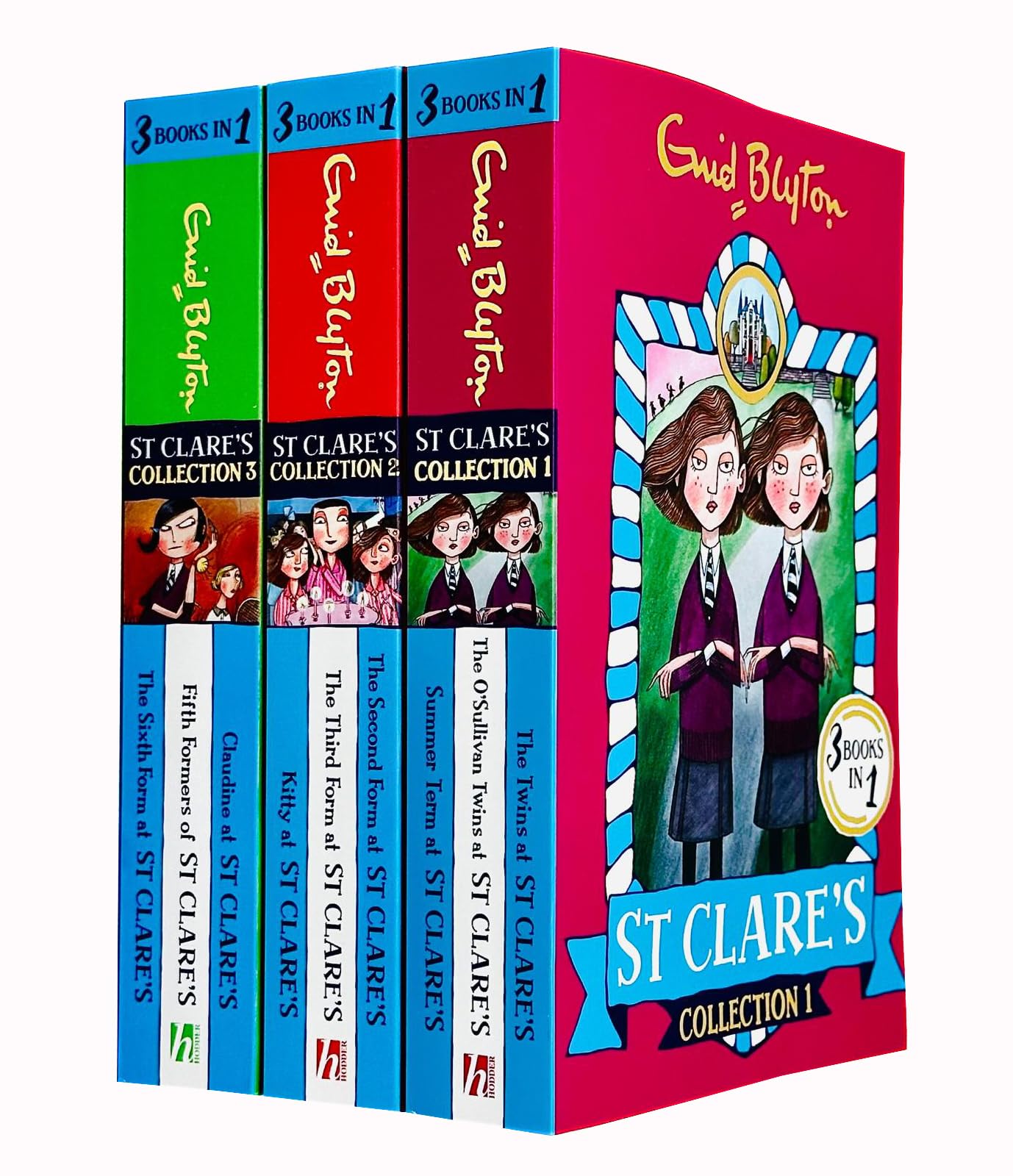 Enid Blyton St Clares Collection 3 Books Set (9 Stories in 3 Books) Non-fiction