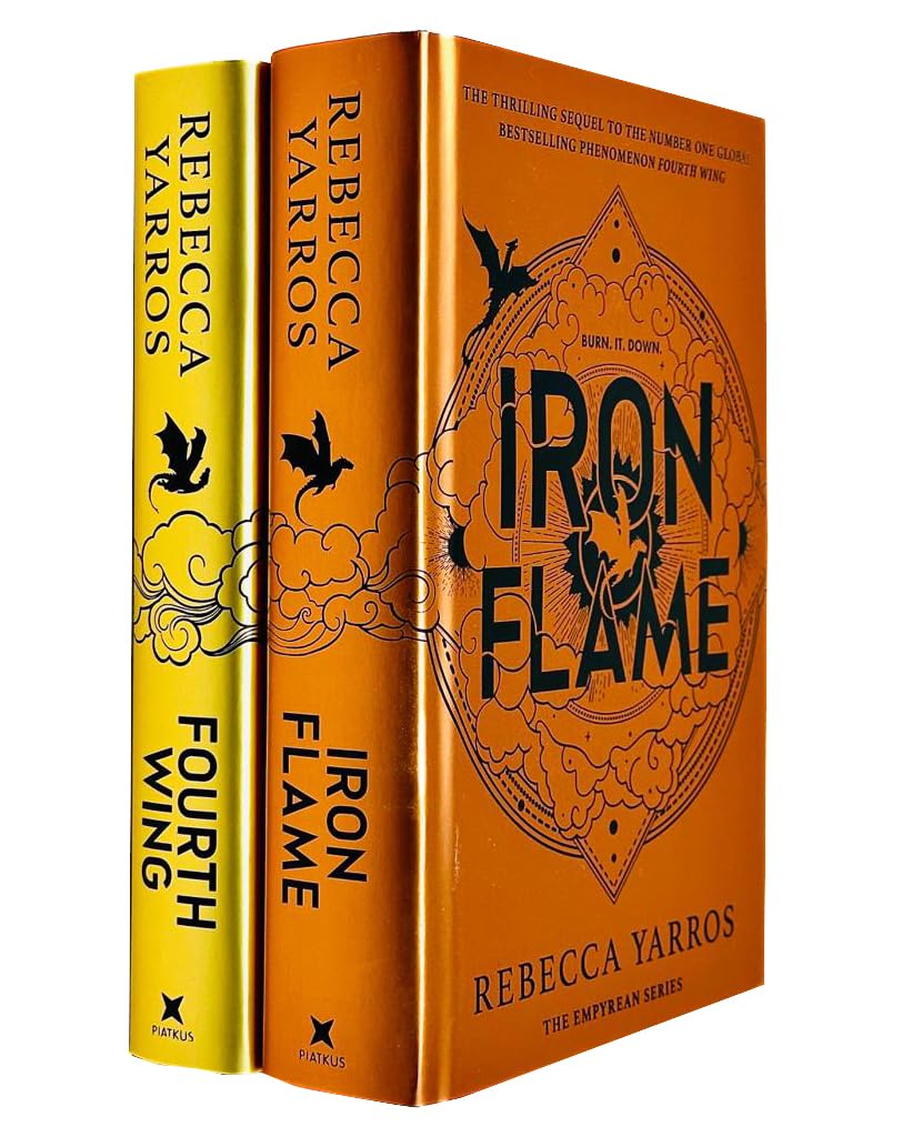 The Empyrean Series 2 Books Collection Set by Rebecca Yarros - Iron Flame, Fourth Wing Books