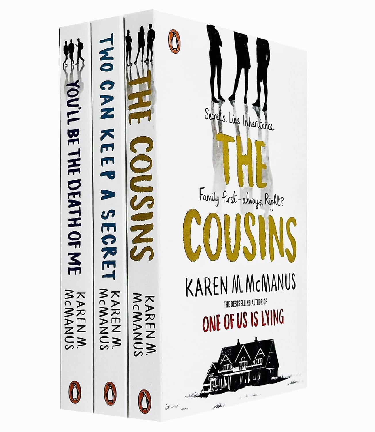 Karen M. McManus 3 Books Collection Set (The Cousins, Two Can Keep a Secret, You will be the Death of Me) Young adult books