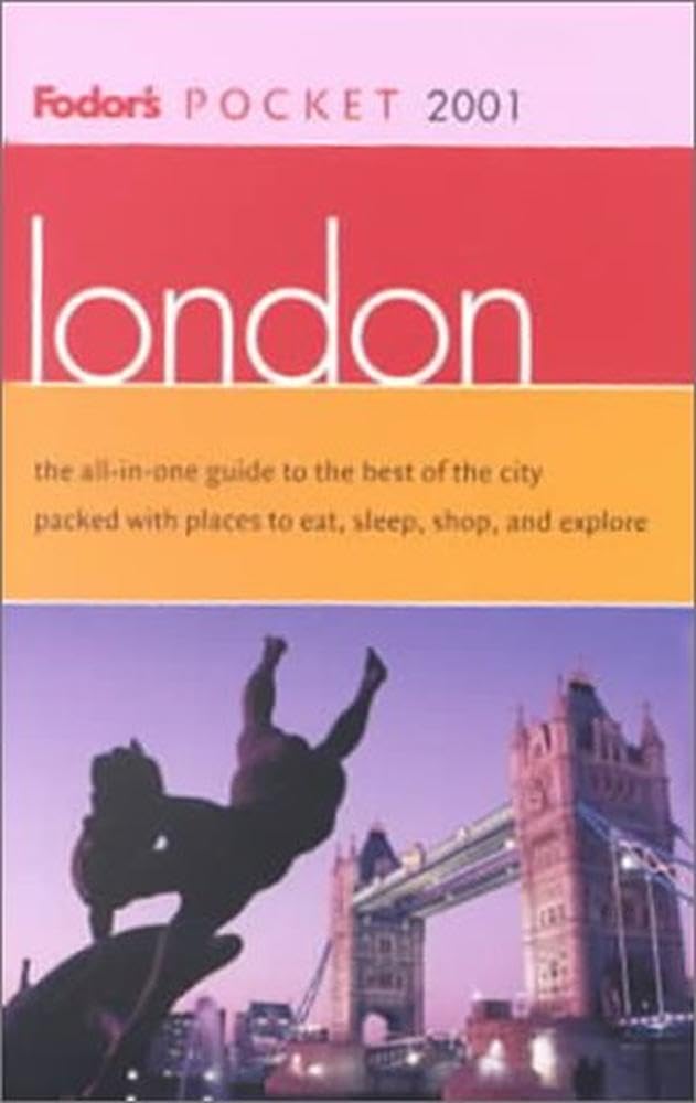 Fodor's Pocket 2001 London book