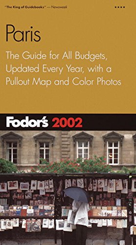 Fodor's Paris 2002 (Travel Guide) Leisure, Home & Garden