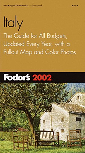 Fodor's Italy 2002 (Travel Guide) Leisure, Home & Garden