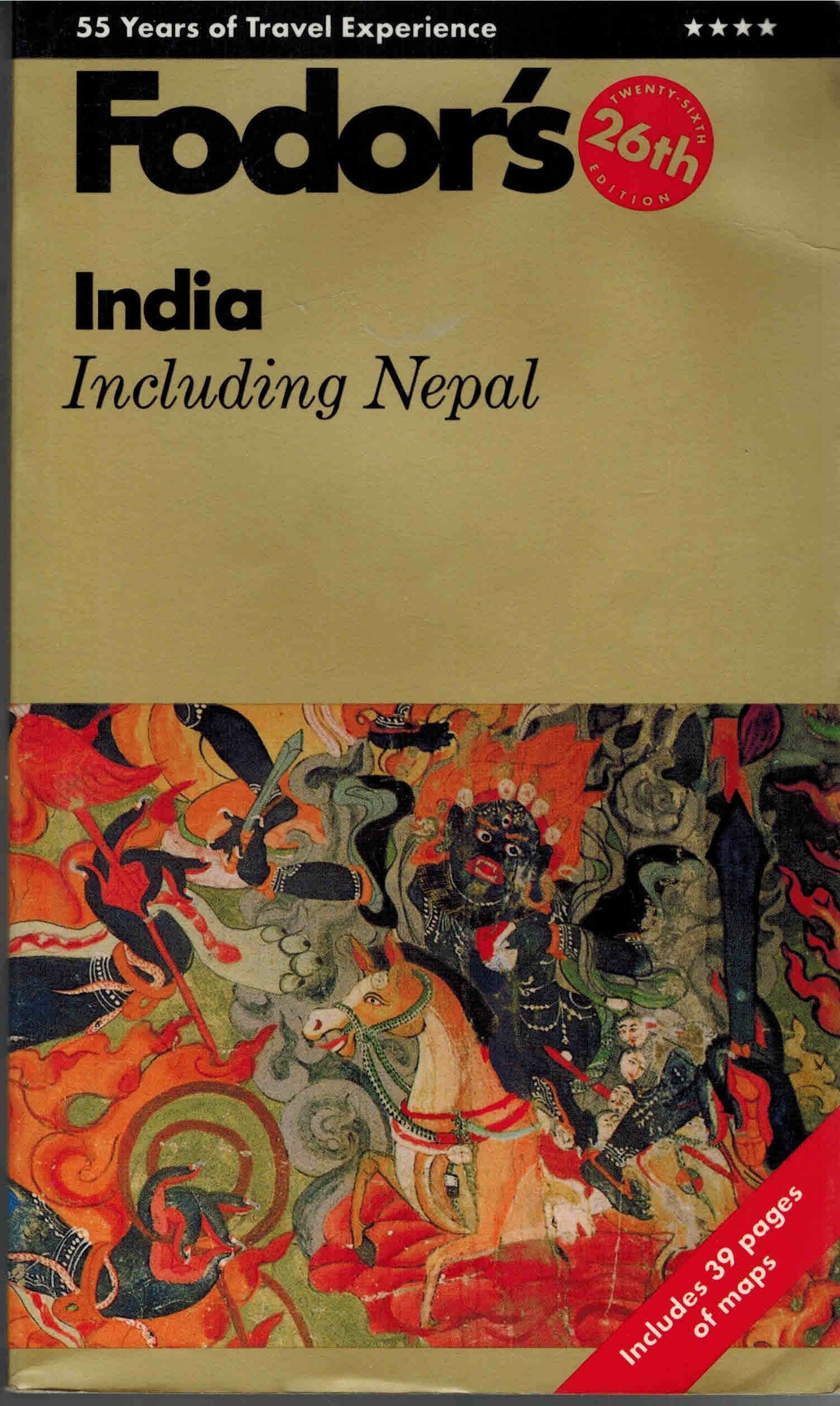 FODOR-INDIA 26TH EDITION book