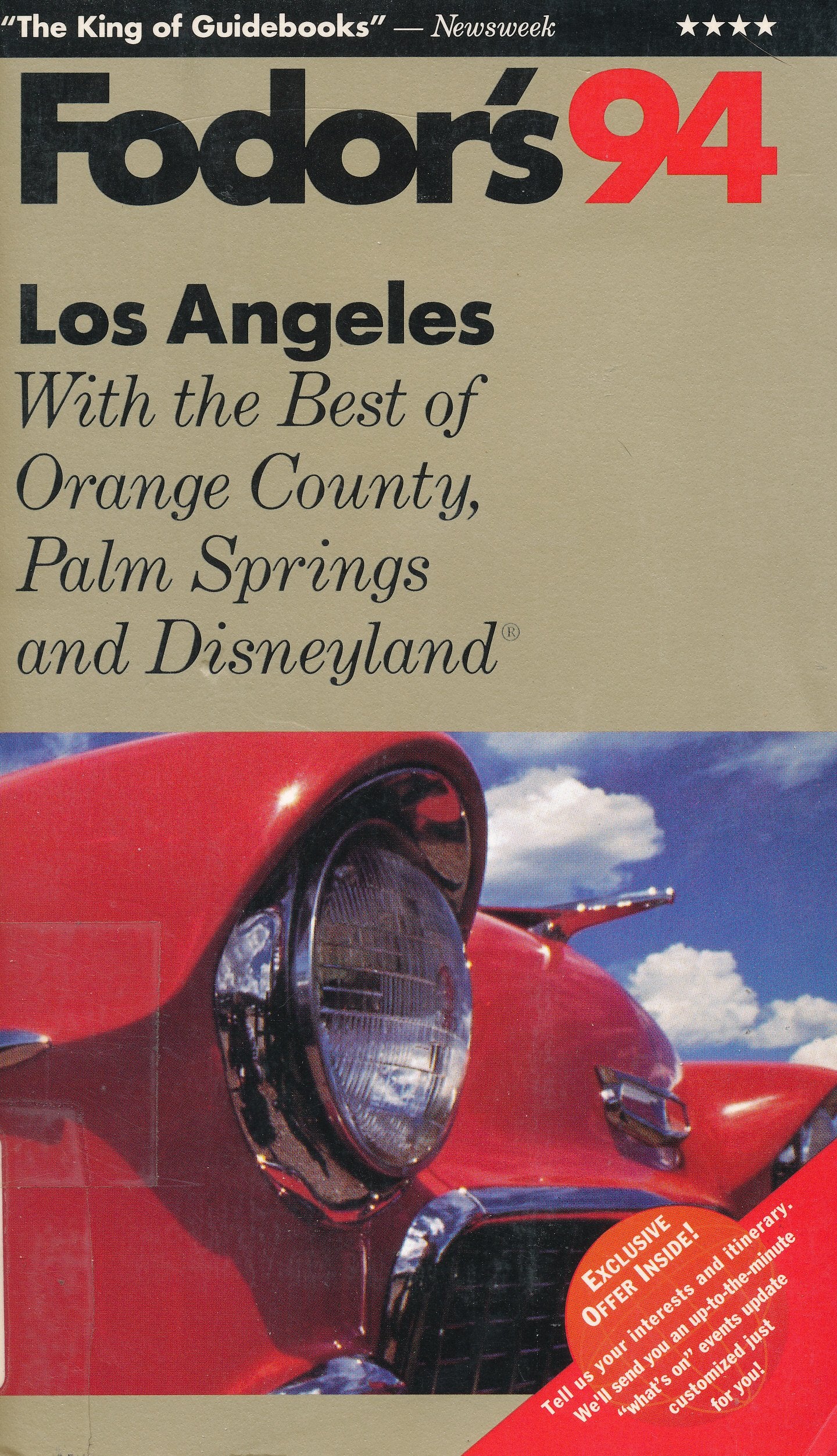 Los Angeles '94 (Gold guides) Leisure, Home & Garden