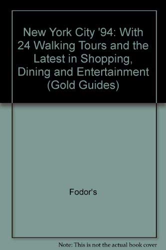 New York City '94 (Gold Guides) Leisure, Home & Garden