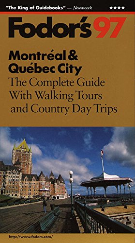 Montreal & Quebec City '97 (Gold Guides) Leisure, Home & Garden
