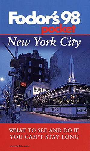 Pocket New York City '98 (Pocket Guides) Leisure, Home & Garden