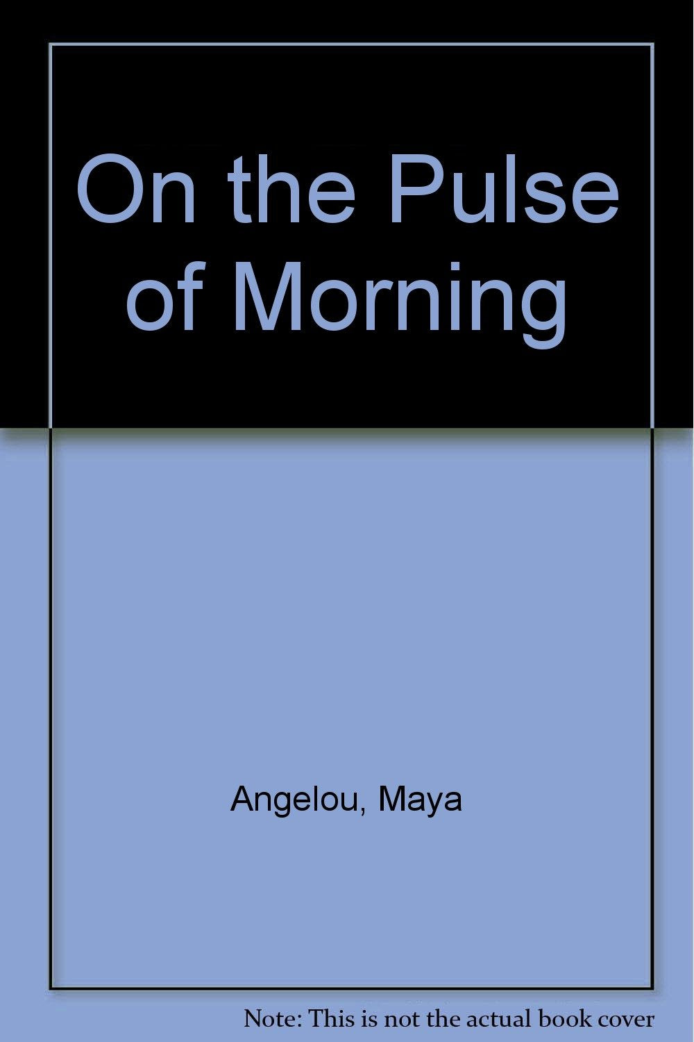 On the Pulse of Morning Books