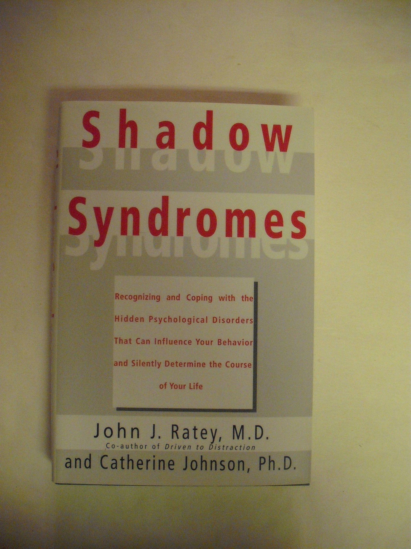 Shadow Syndromes Medicine Books