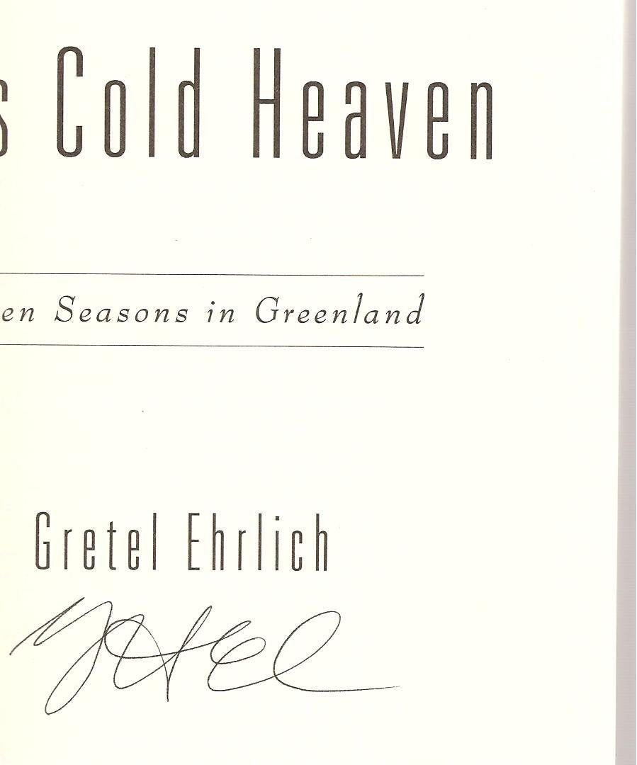 This Cold Heaven: Seven Seasons in Greenland Travel