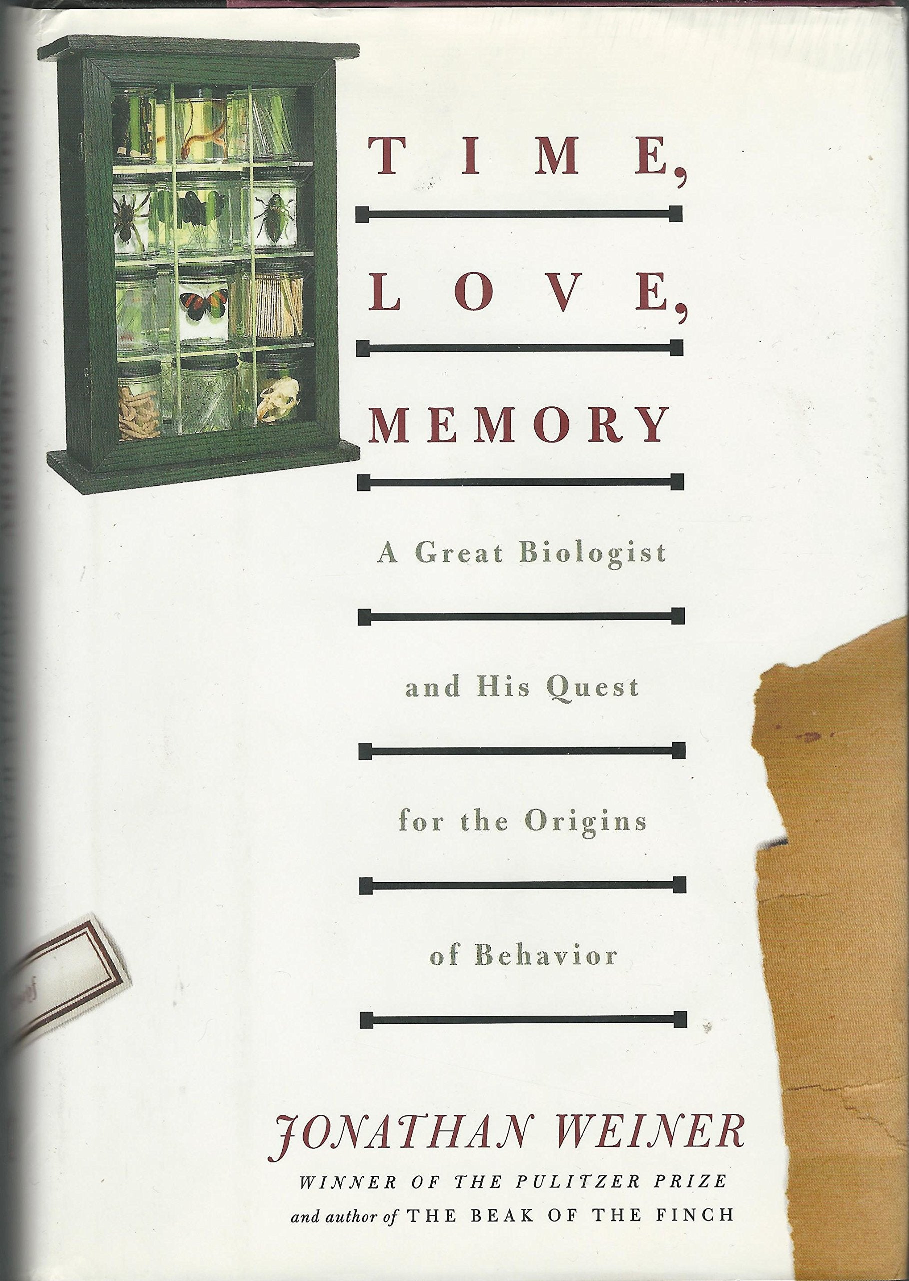 Time, Love, Memory: A Great Biologist and His Quest for the Origins of Behavior Natural Sciences