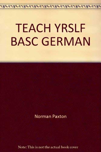 TEACH YRSLF BASC GERMAN Books
