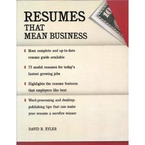Resumes That Mean Business book
