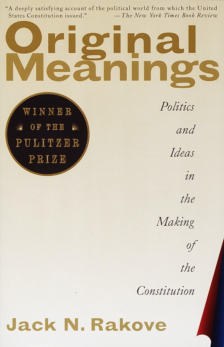 Original Meanings Social Sciences Books