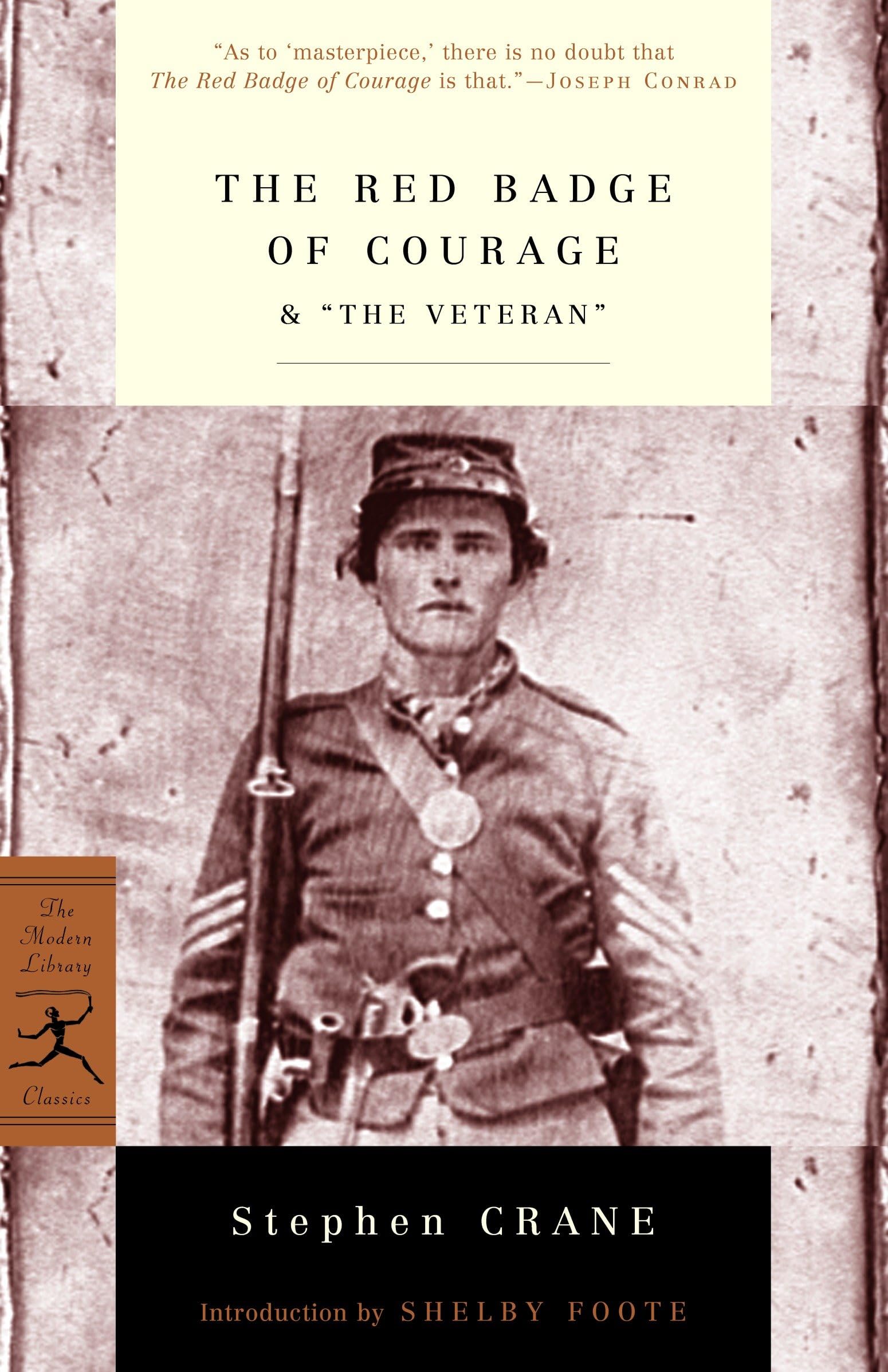 The Red Badge of Courage & "The Veteran" book
