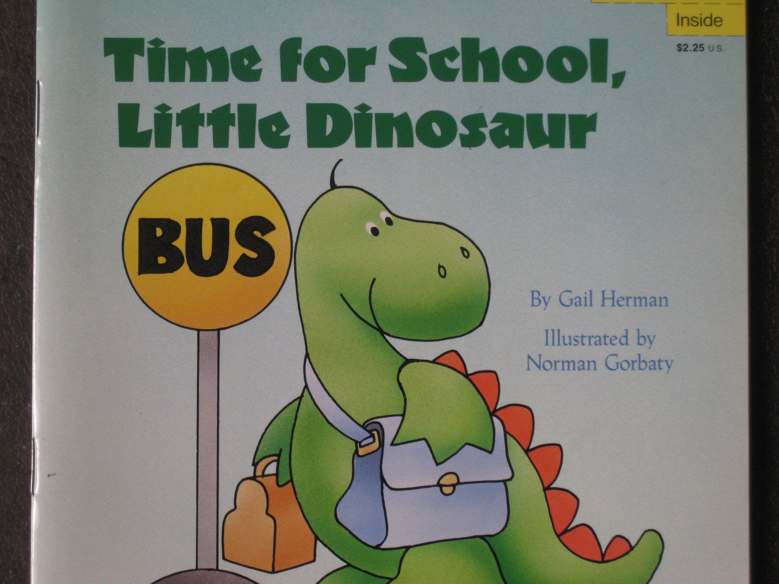 Time for School, Little Dinosaur (Pictureback Readers) Novels & Short Stories