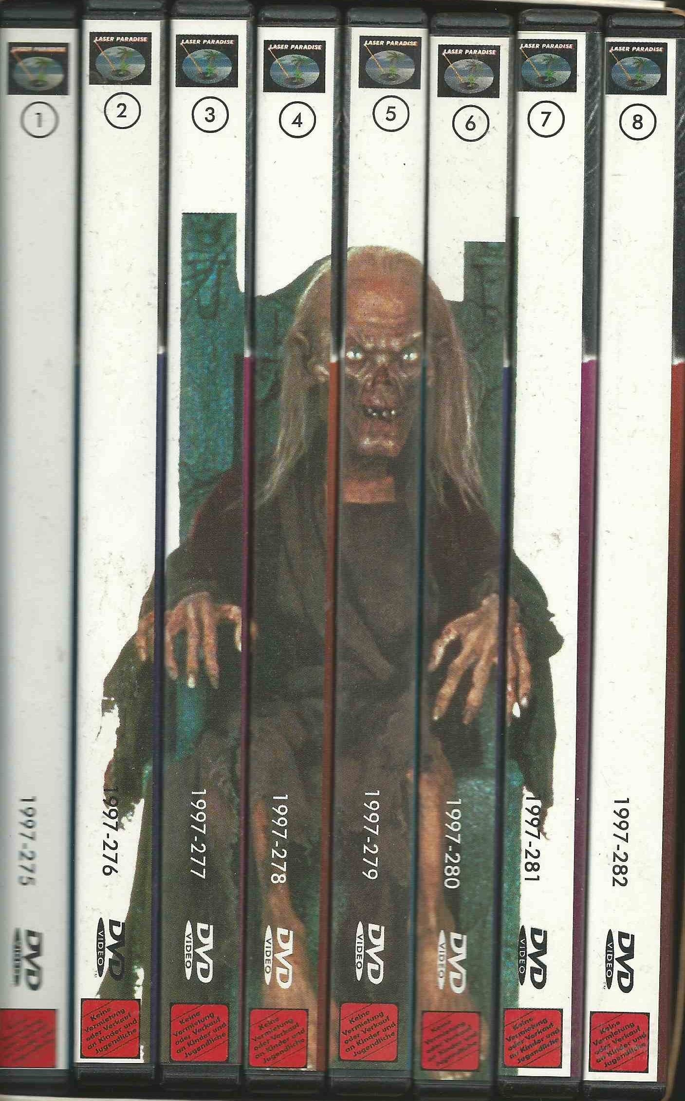 Tales from the Crypt, FSK 18, Masters of Horror I - VIII Box Set Movies