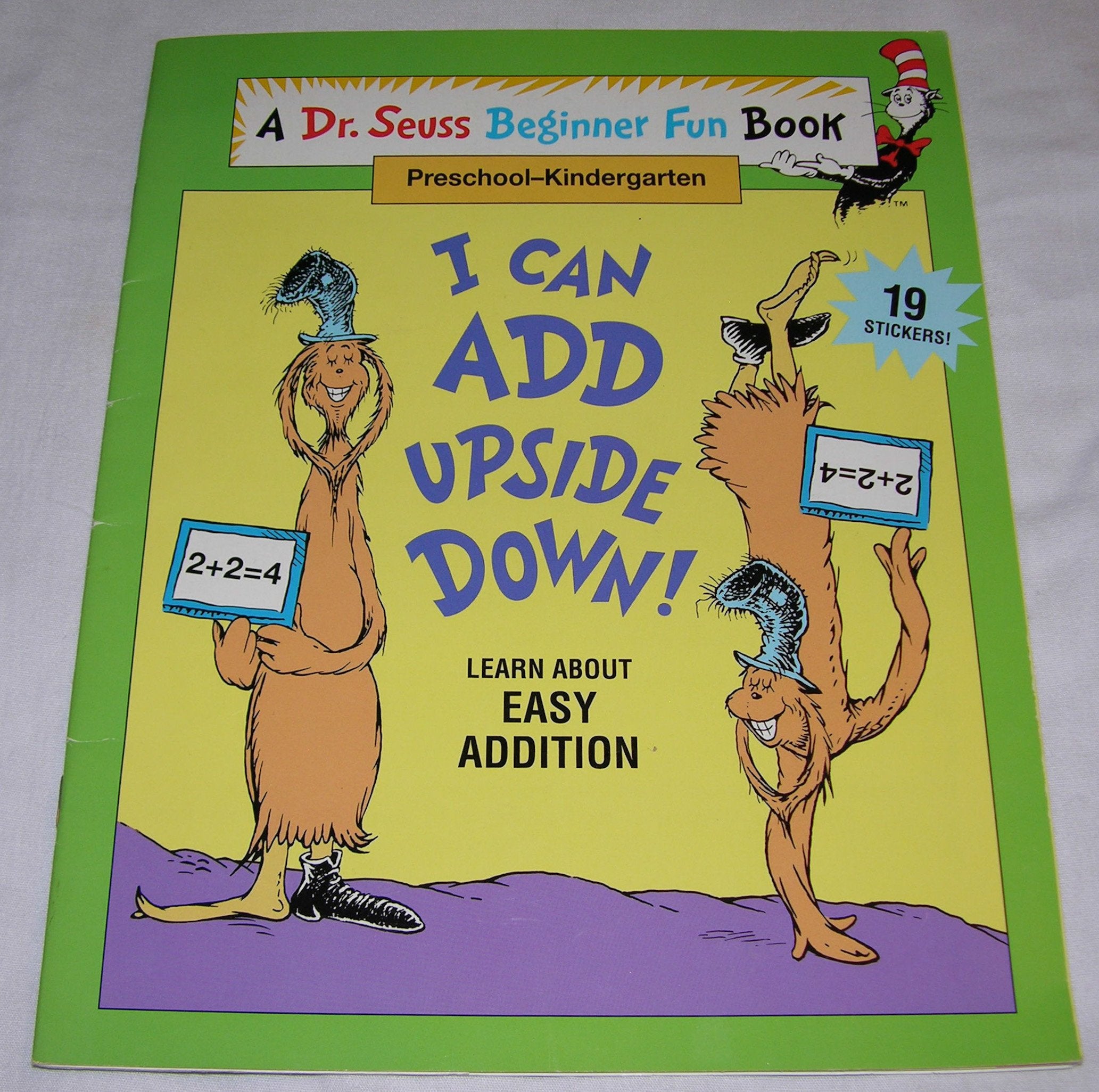 I Can Add Upside Down!: Learn About Easy Addition (Dr. Seuss Beginner Fun Books) Books