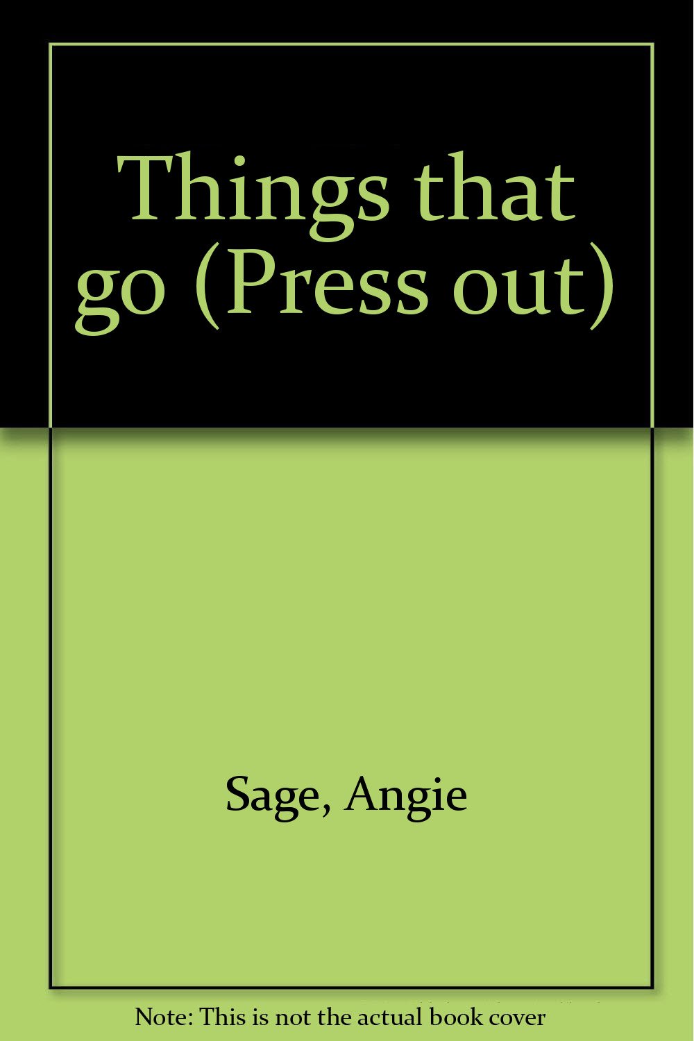Product Image: Things that go (Press out)