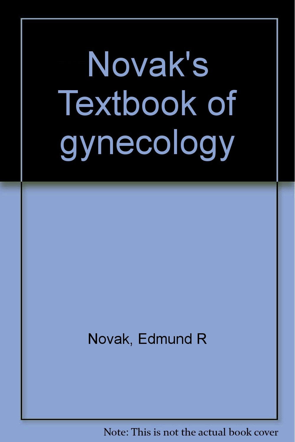 Novak's Textbook of gynecology Books
