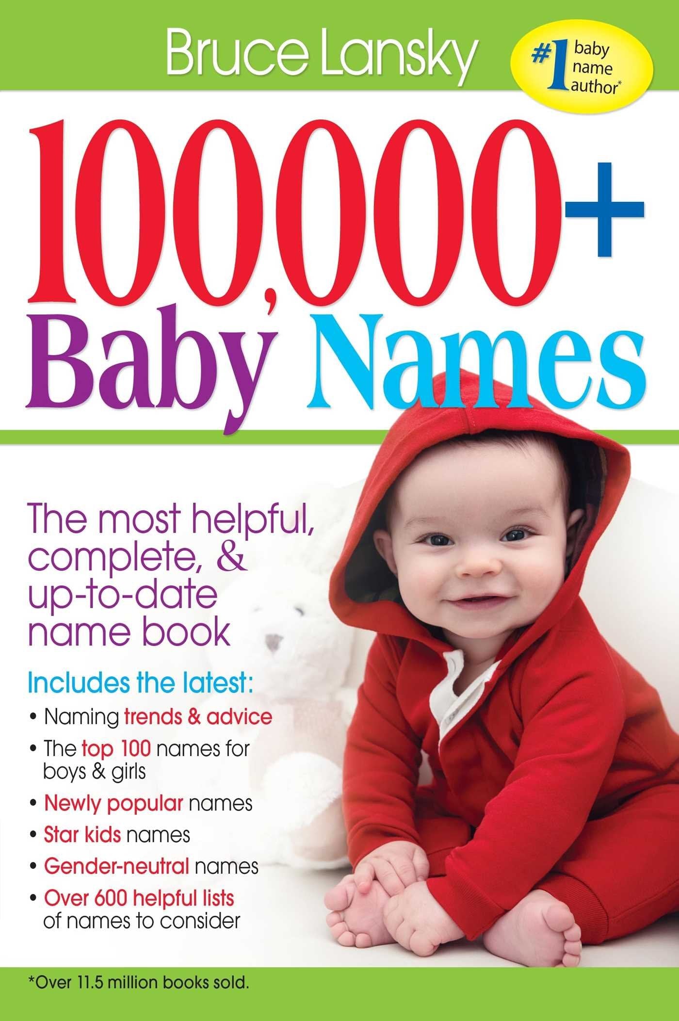 100,000 + Baby Names: The most helpful, complete, & up-to-date name book Learning & Reference
