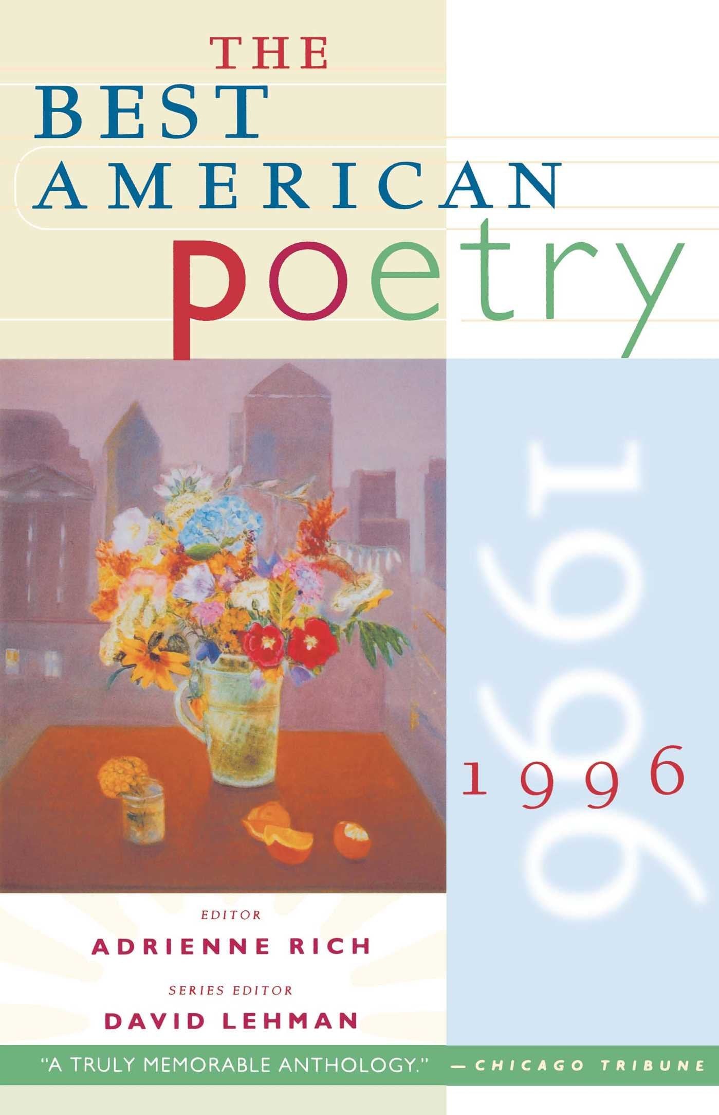 The Best American Poetry 1996: Pb book