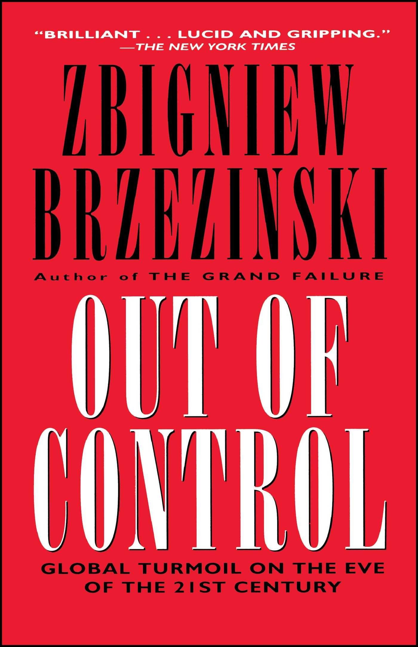 Out of Control: Global Turmoil on the Eve of the 21st Century Law