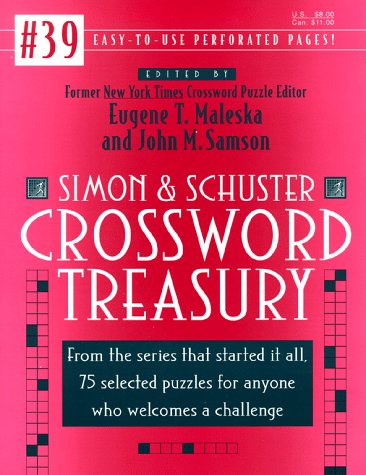 Product Image: Simon & Schuster Crossword Treasury 39