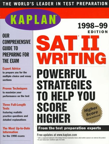 Product Image: Sat II Writing: 1998-99