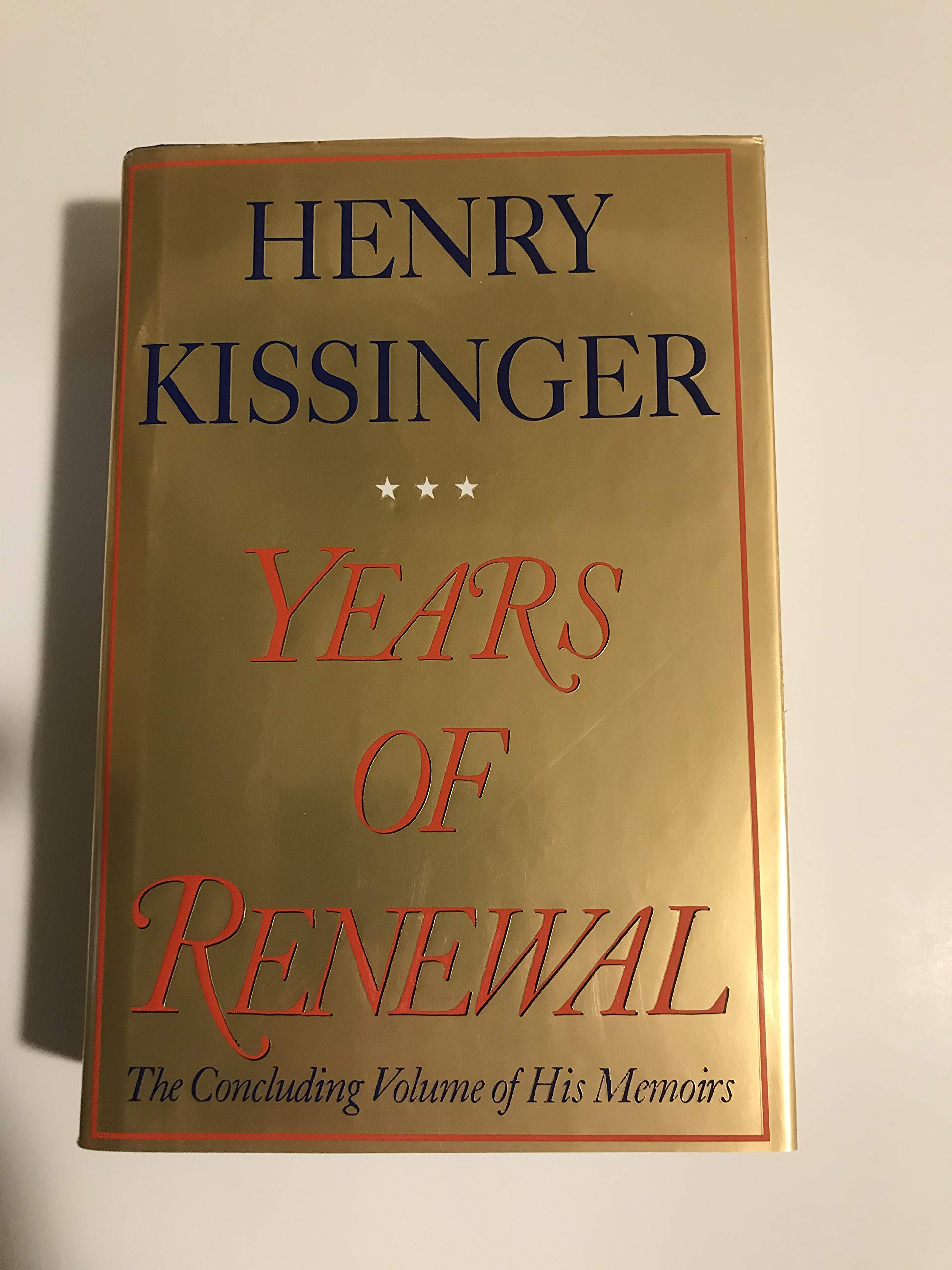 Years of Renewal Memories