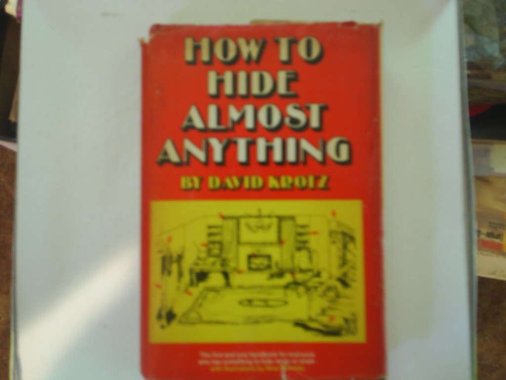 How to hide almost anything Books
