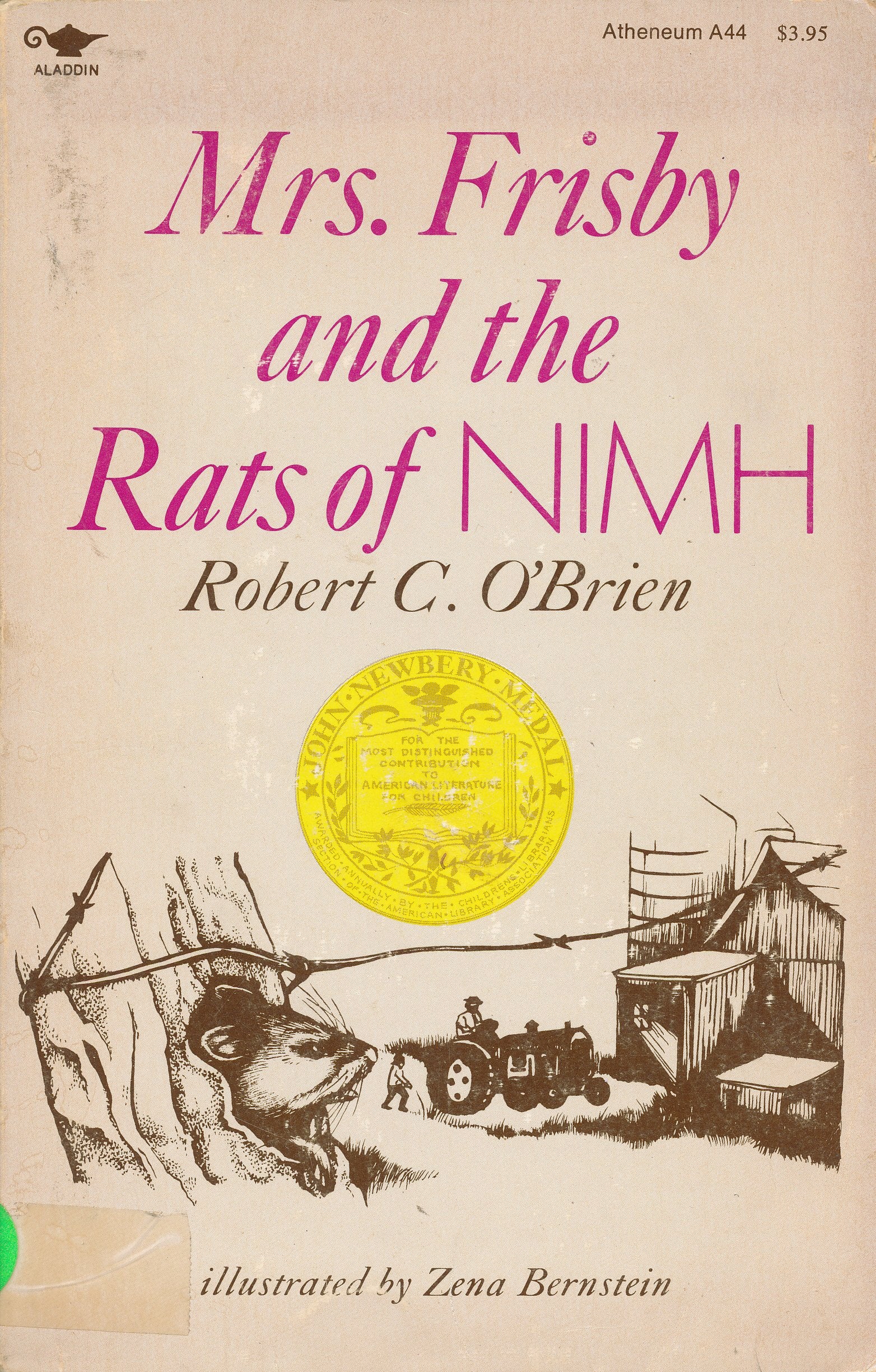 Mrs Frisby and the Rats of Nimh Books