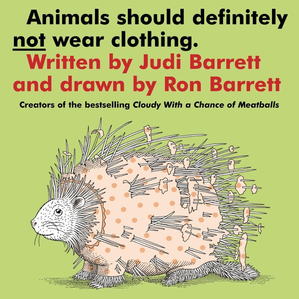Animals Should Definitely Not Wear Clothing Cartoons