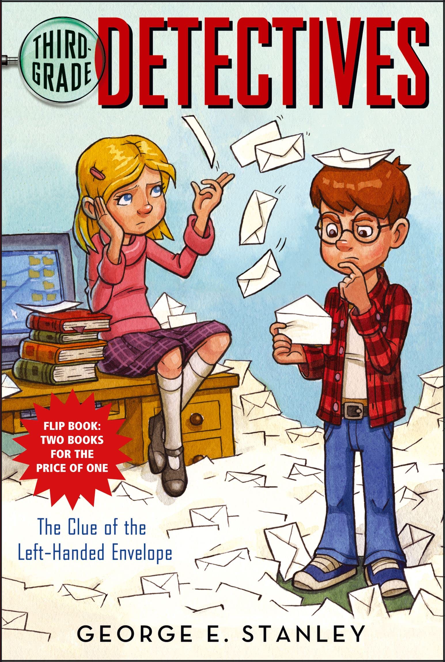 The Clue of the Left-Handed Envelope/The Puzzle of the Pretty Pink Handkerchief: Third-Grade Detectives #1-2 Non-fiction