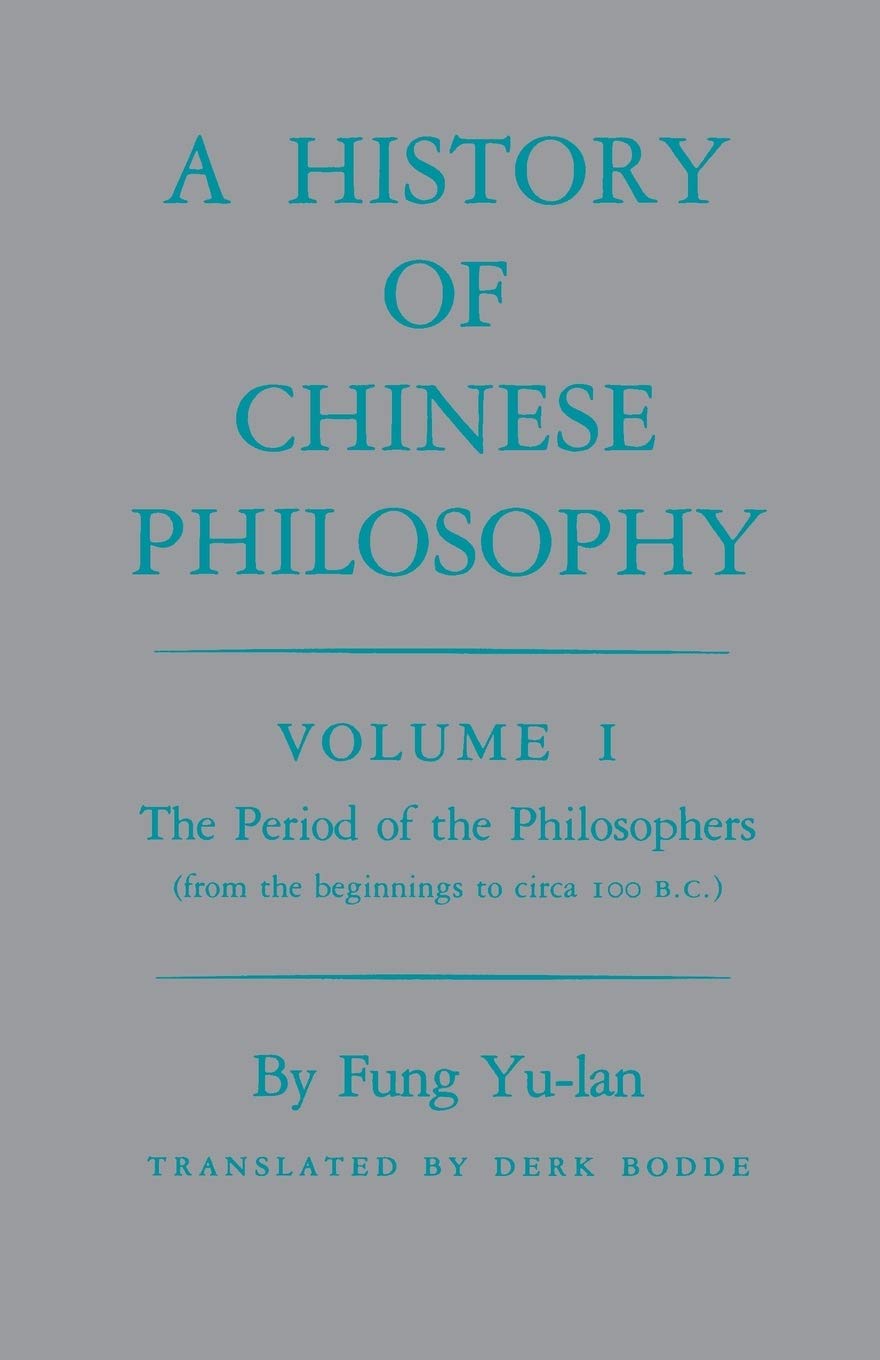 History of Chinese Philosophy, Volume 1 Philosophy