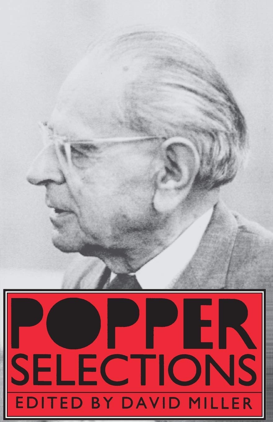 Popper Selections Philosophy Books