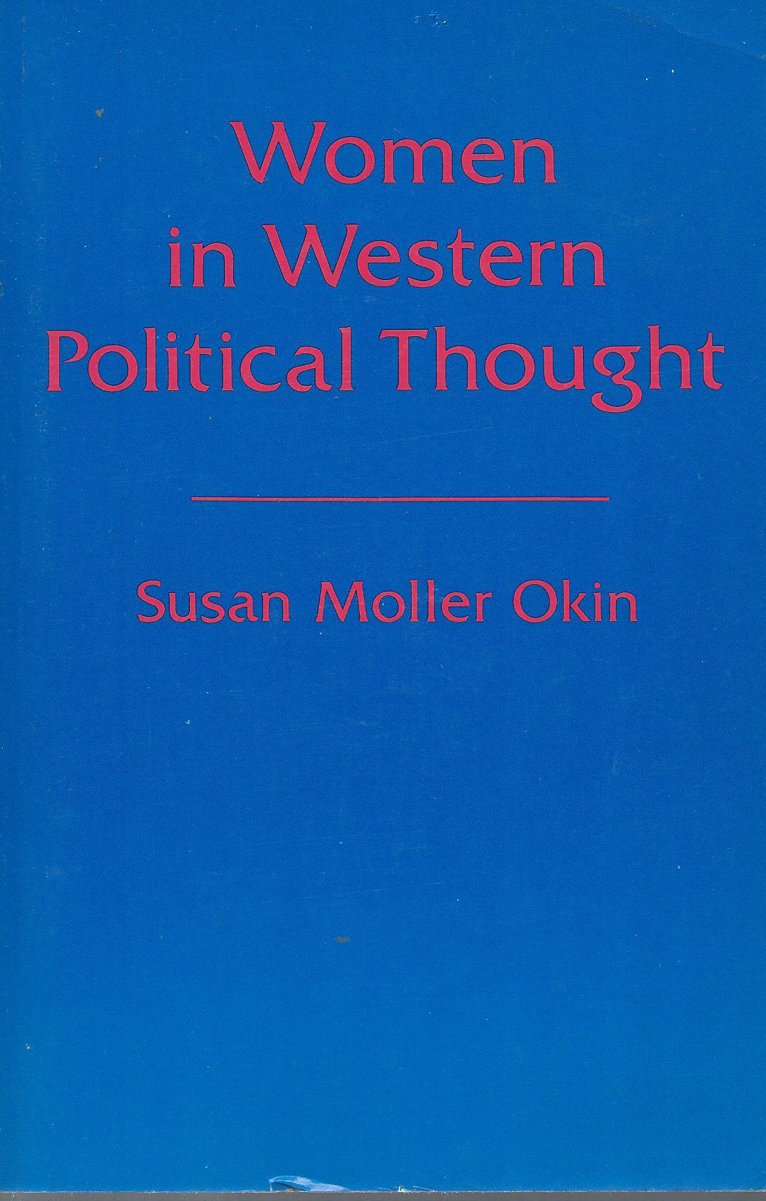 Women in Western Political Thought (Princeton Paperbacks) Books