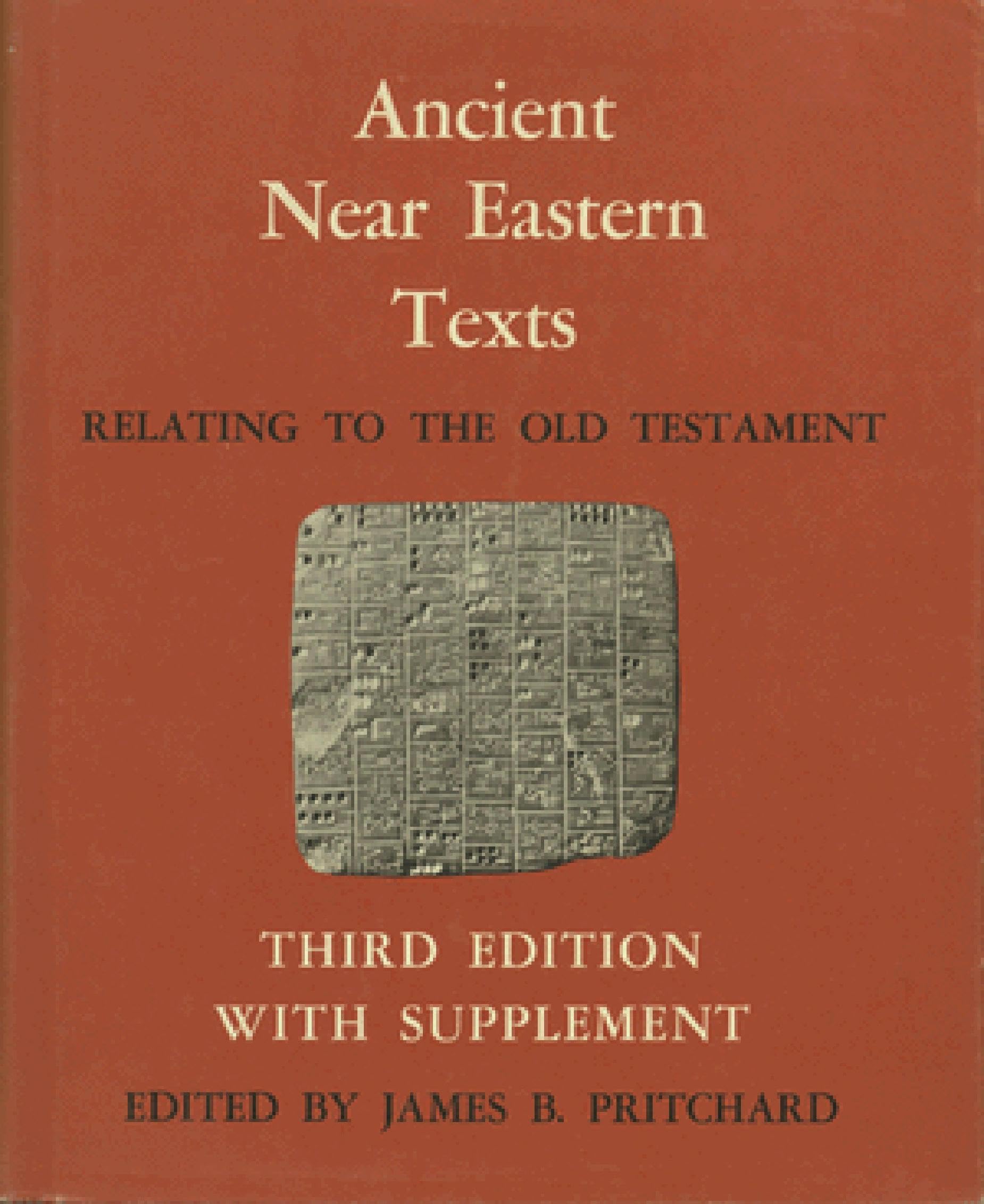 Ancient Near Eastern Texts: Relating to the Old Testament With Supplement (Supplement Included) Contemporary literature