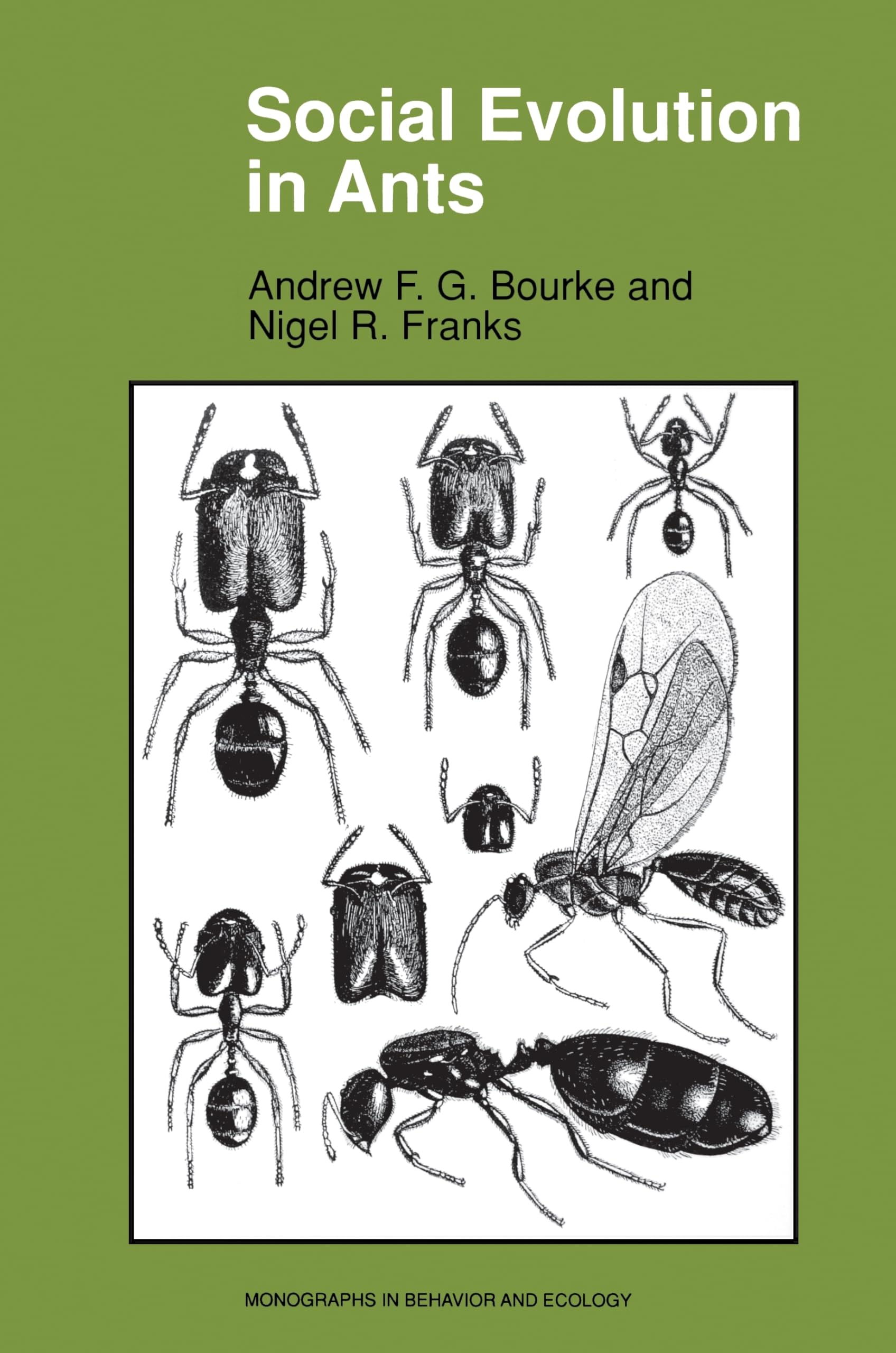 Social Evolution in Ants (Monographs in Behavior and Ecology) Mathematics