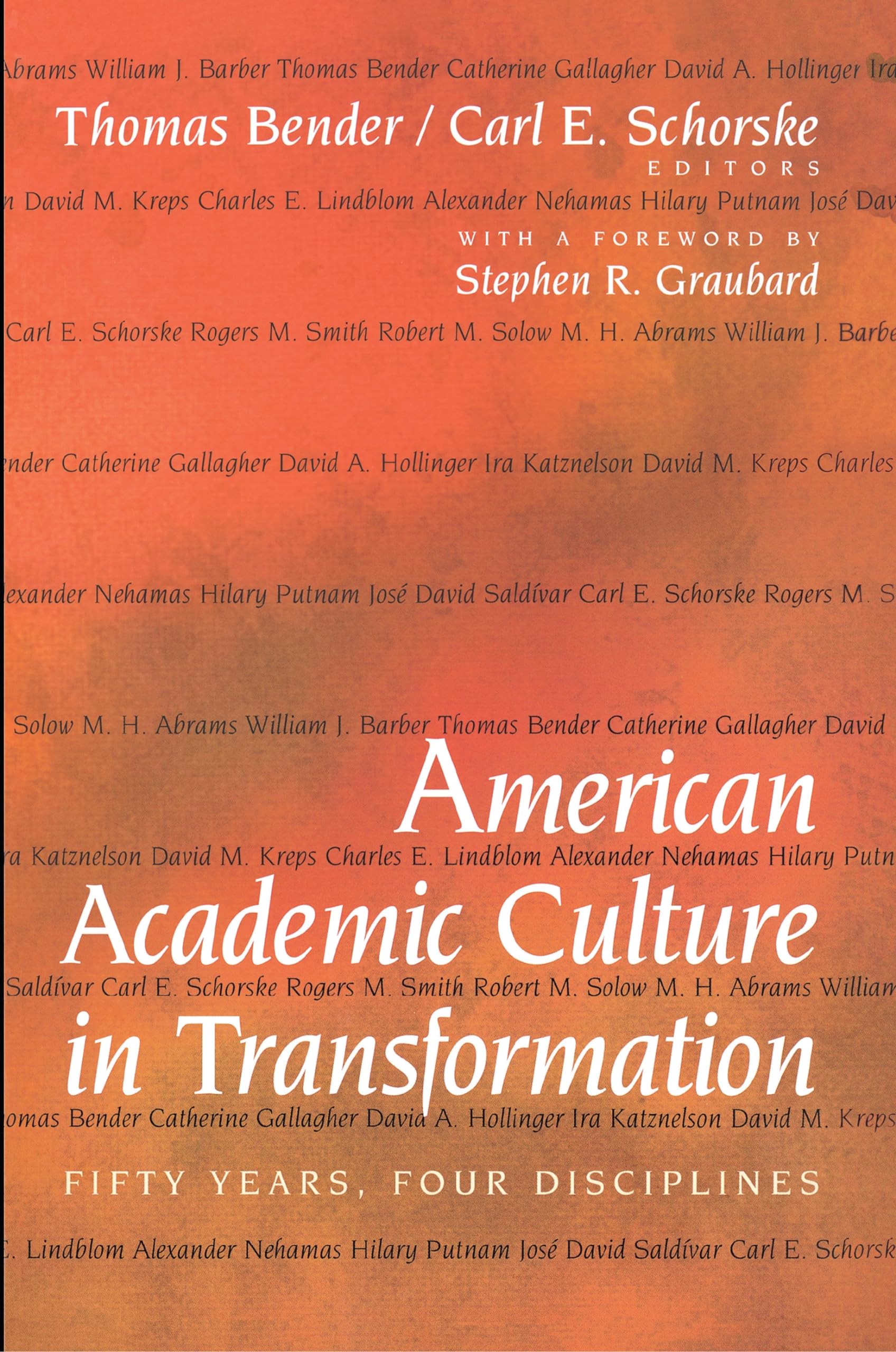 American Academic Culture in Transformation: Fifty Years, Four Disciplines Philosophy