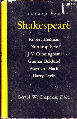 Essays on Shakespeare (Princeton Legacy Library) Drama