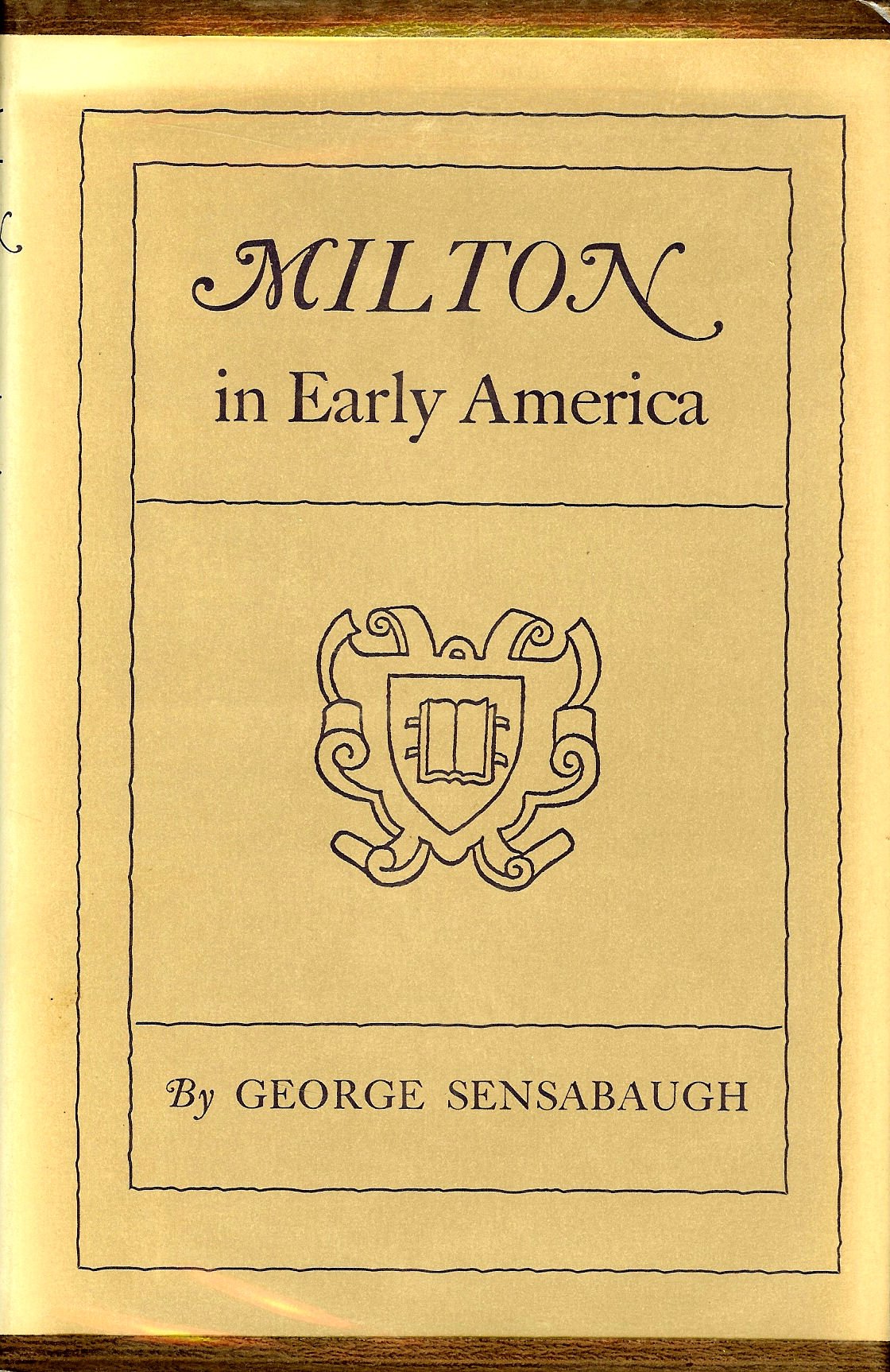 Milton in Early America (Princeton Legacy Library, 2261) Contemporary literature