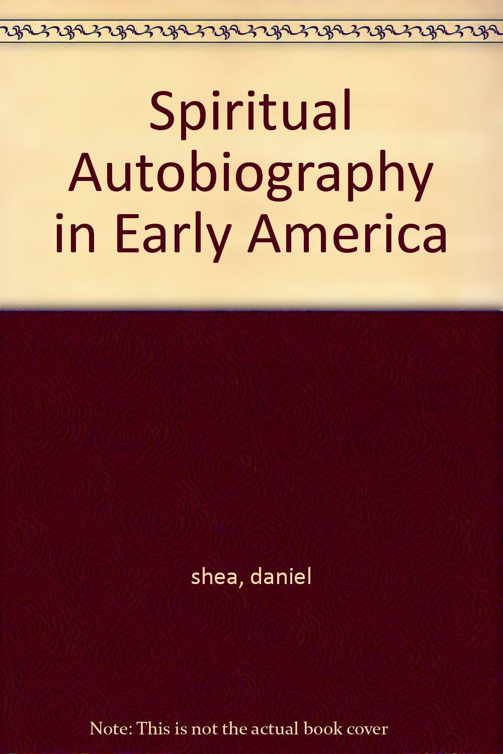 Spiritual Autobiography in Early America Reference Books