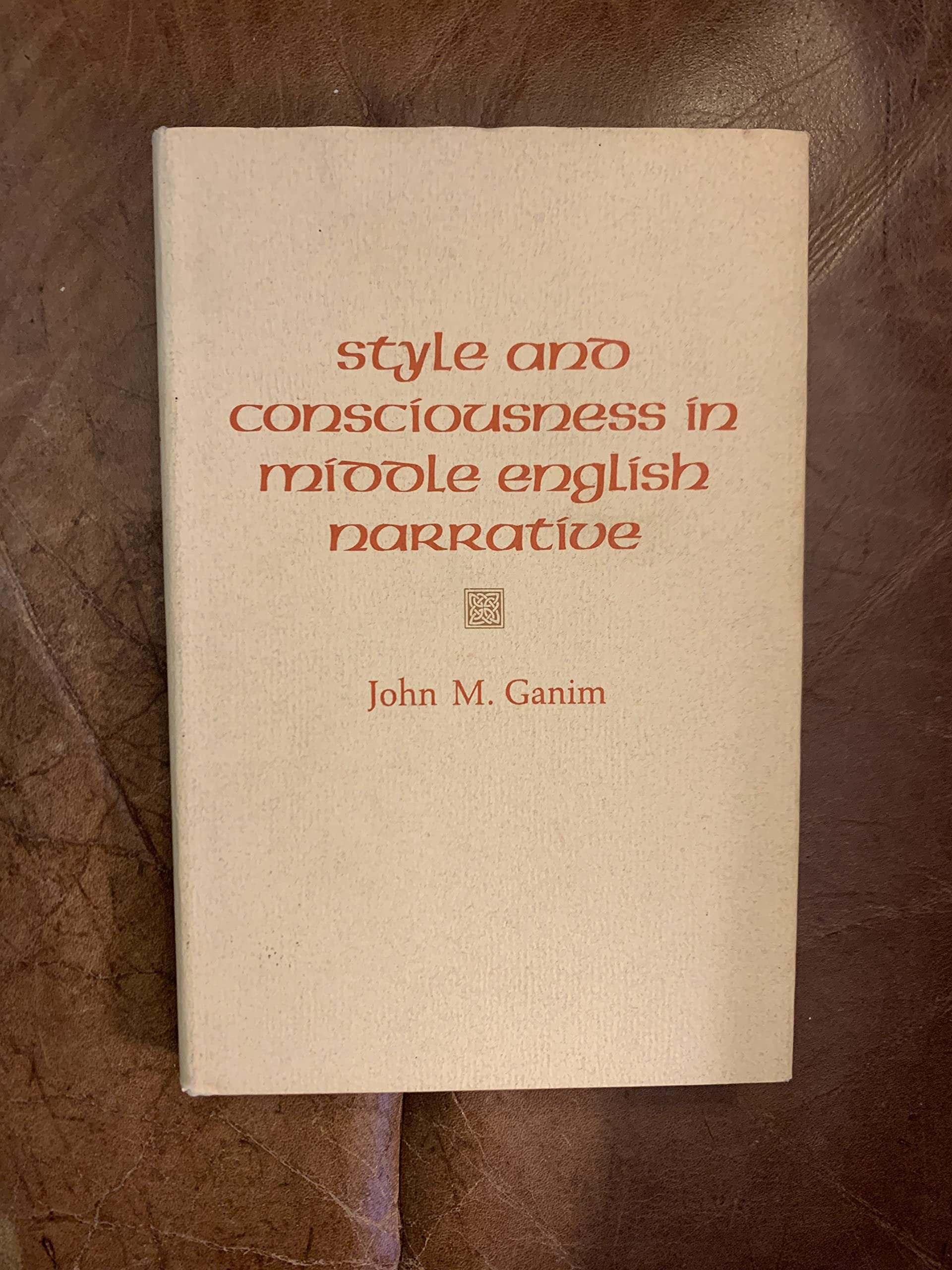 Style and Consciousness in Middle English Narrative (Princeton Legacy Library) Contemporary literature