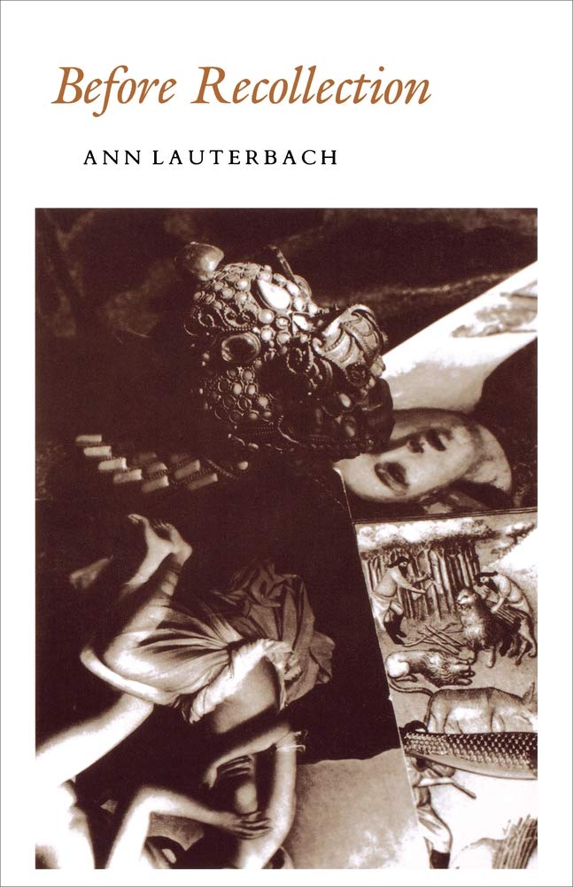 Before Recollection (Princeton Series of Contemporary Poets) Poetry