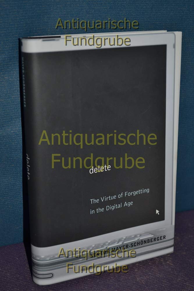 Delete: The Virtue of Forgetting in the Digital Age Law