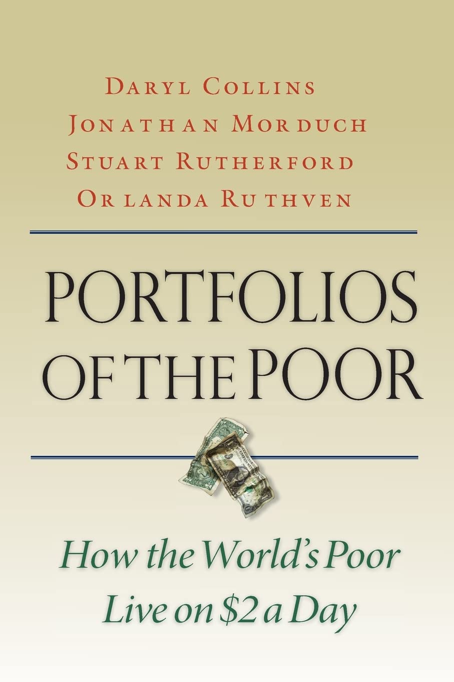 Portfolios of the Poor: How the World's Poor Live on $2 a Day Law