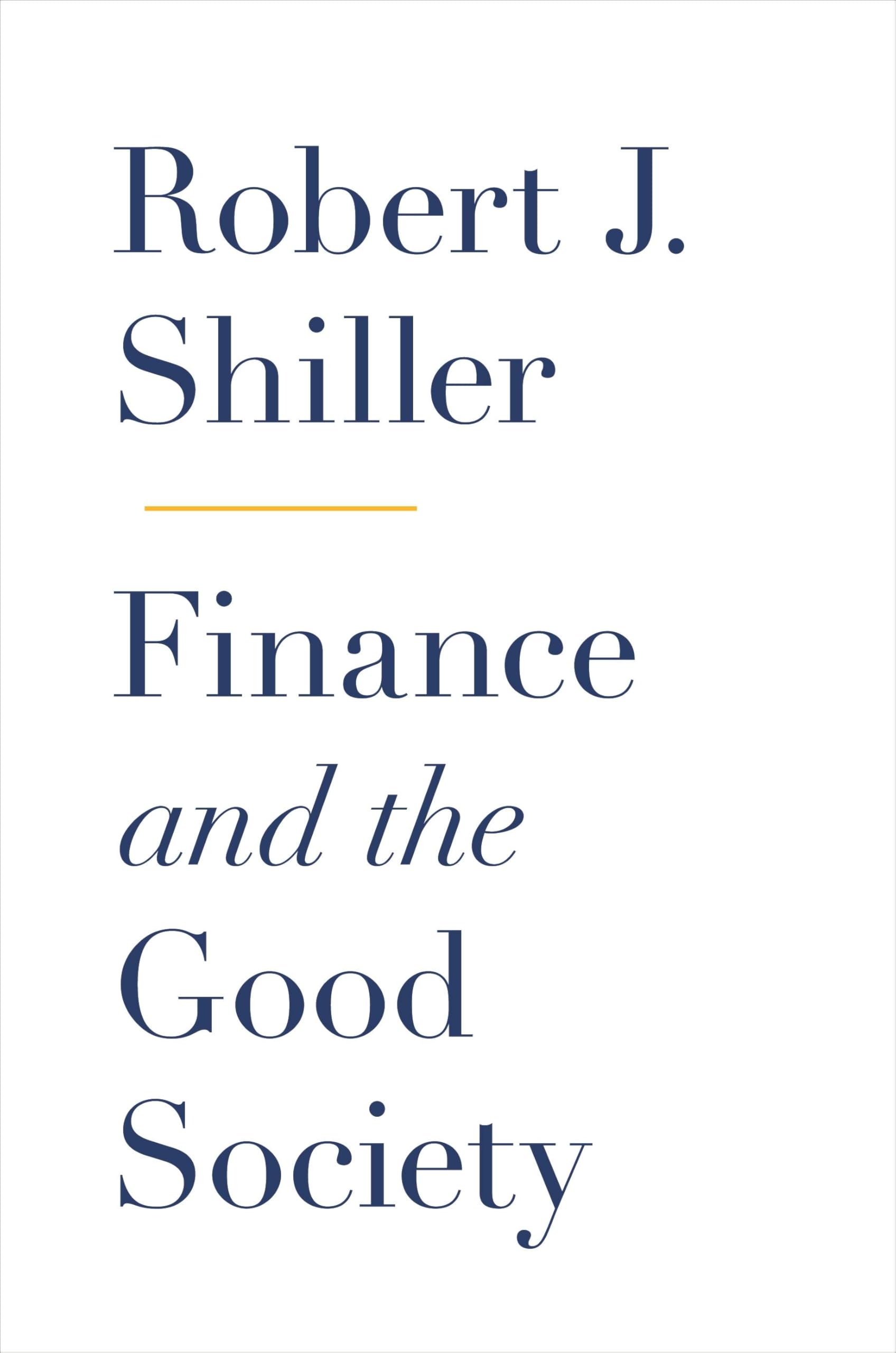 Finance and the Good Society Law